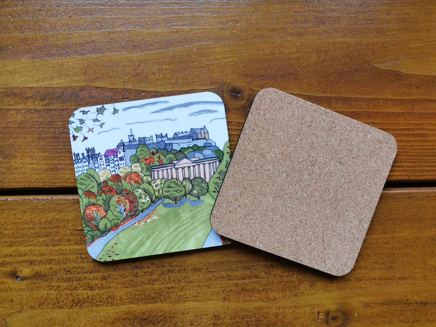 Coaster Set of 6 - Edinburgh and Scotland Designs