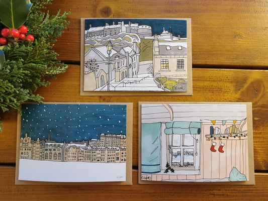 Christmas Cards - Set of 3