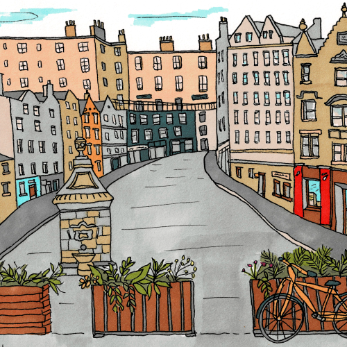 Coaster - Victoria Street Edinburgh